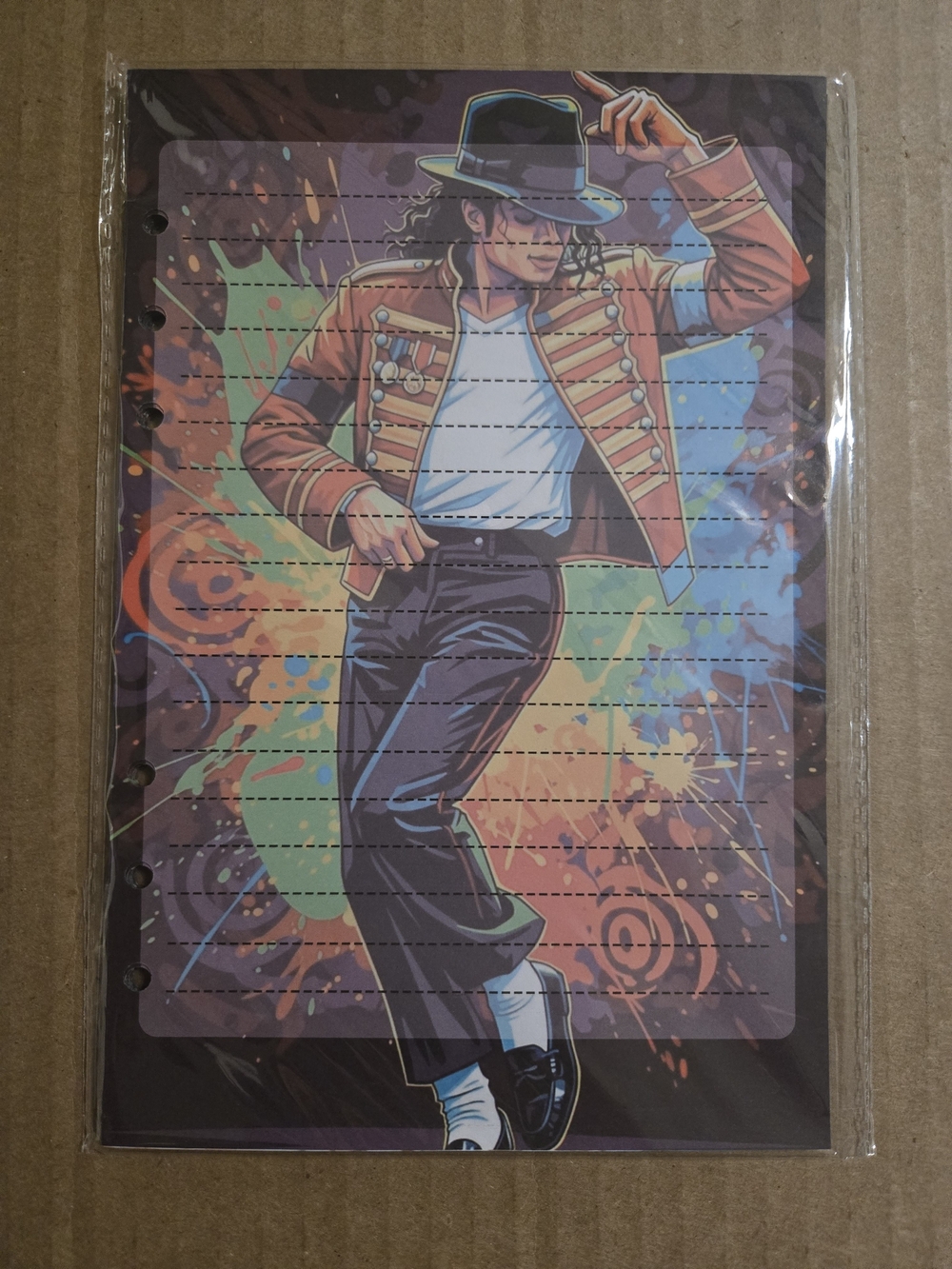 Michael Jackson A5 Reill Paper